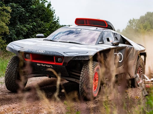 Audi RS Q Dakar Rally Slide