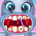 baby hippo dental care fun surgery game