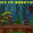 boss vs warriors fight