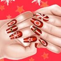 christmas fashion nail salon girl game