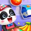 cute panda supermarket fun shopping