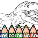 dinos coloring book 1