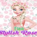 elsa frozen stylish roses