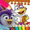 muppet babies coloring book