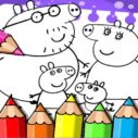 peppa pig coloring book