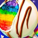 rainbow desserts bakery party