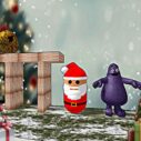 santa claus meet grimace 1