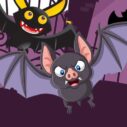 scary midnight hidden bats