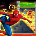 Spiderman Rescue - Pin Pull Challange 2 spiderman rescue pin pull challange